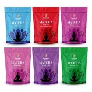 Ancient Extracts Coloured Tea Bundle Builder -  Butterfly Pea, Dragon Fruit, Purple Latte Ube, Hibiscus, Rose Petal & AAAA+ Ceremonial Matcha