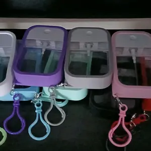 Spray Bottle Keychains - Colorful Keychain Options Available