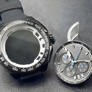 2025NEW 42mm Men's watches chronograph case VK63 case metal case for VK63 Movement 18.5mm strap accessories vk63 watch case
