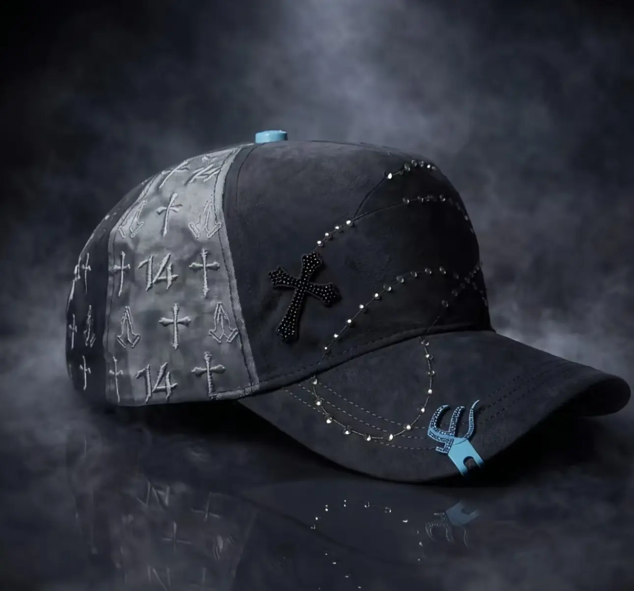 Exodo 14-14 Gray Blue hats