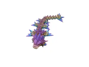 Cinderwing Designed 3D Printed Baby Void Dragon Statue by RAL3Designs - Decor
