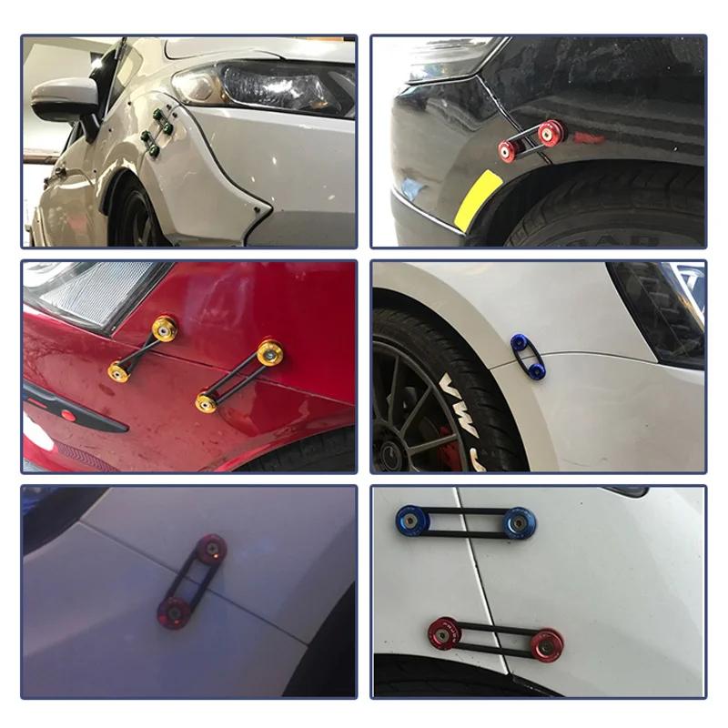 Aluminum Quick Release Fasteners For Front Bumper Rear Bumper Hatch Cover Surround Fixing Buckle Aluminum Quick Release Fasteners For Front Bumper Rear Bumper Hatch Cover Surround Fixing Buckle
