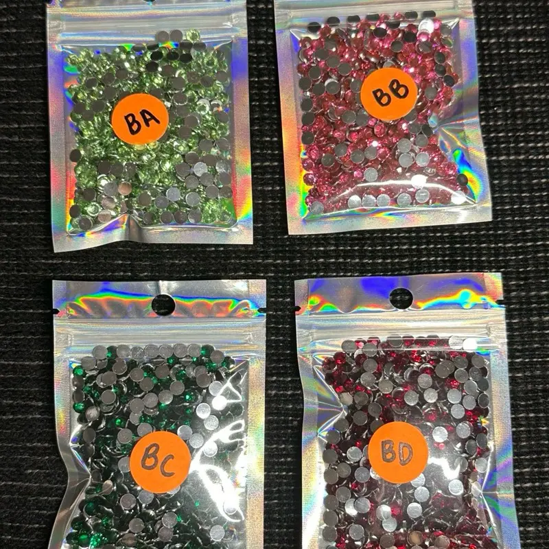 5MM Resin Rhinestones with Silver Backing Non-AB