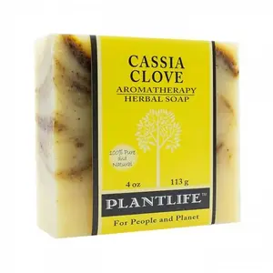 Plantlife Cassia Clove Soap – Natural Herbal Body Bar, Handmade & Plant-Based
