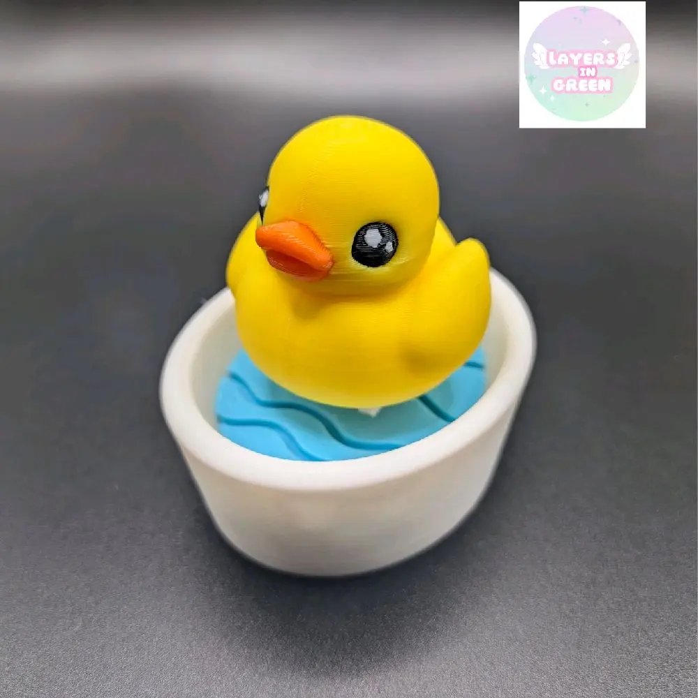 Rubber Ducky Clicker Fidget