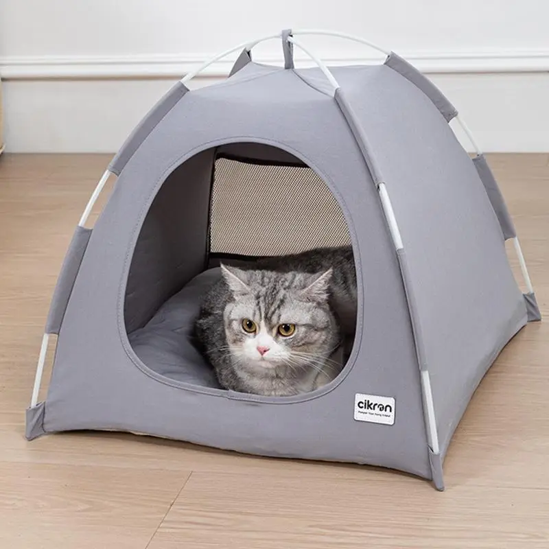 Comfortable Soft Cooling Cat Bed, Summer Cooling Cat House, Pet Supplies for Dog & Cat