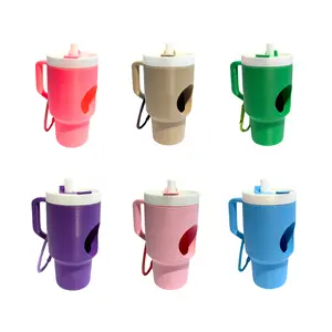 Tumbler Sustainable Dog Waste Bag Dispenser - Made from PLA, Includes Extra Clip for Leash Attachment, Fits Standard Waste Bag Roll