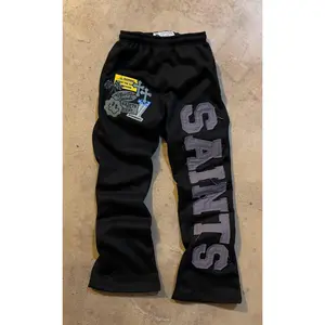 PATCHWORK BLACK ATS FLARES
