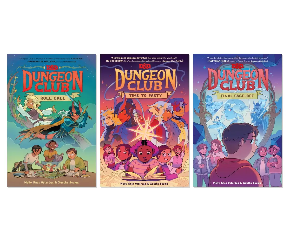 Dungeons & Dragons: Dungeon Club 3-Book Complete Bundle Set - Paperback