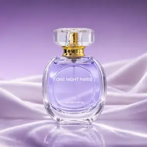 ONE NIGHT PARIS Eau De Parfum 55ml | Romantic Purple Tender Floral Skin Scent | Premium Long Lasting Everyday EDP Fragrance for Women
