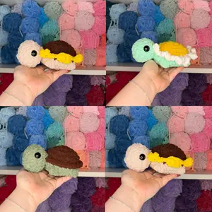Crochet Mini Turtles