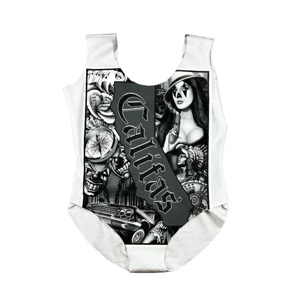 Califas Bodysuit– Handmade & Upcycled
