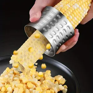 Utilize Our Stainless Steel Corn Wire Separator to Effortlessly Extract a Single Corn Kernel, Making Meal Prep a Breeze