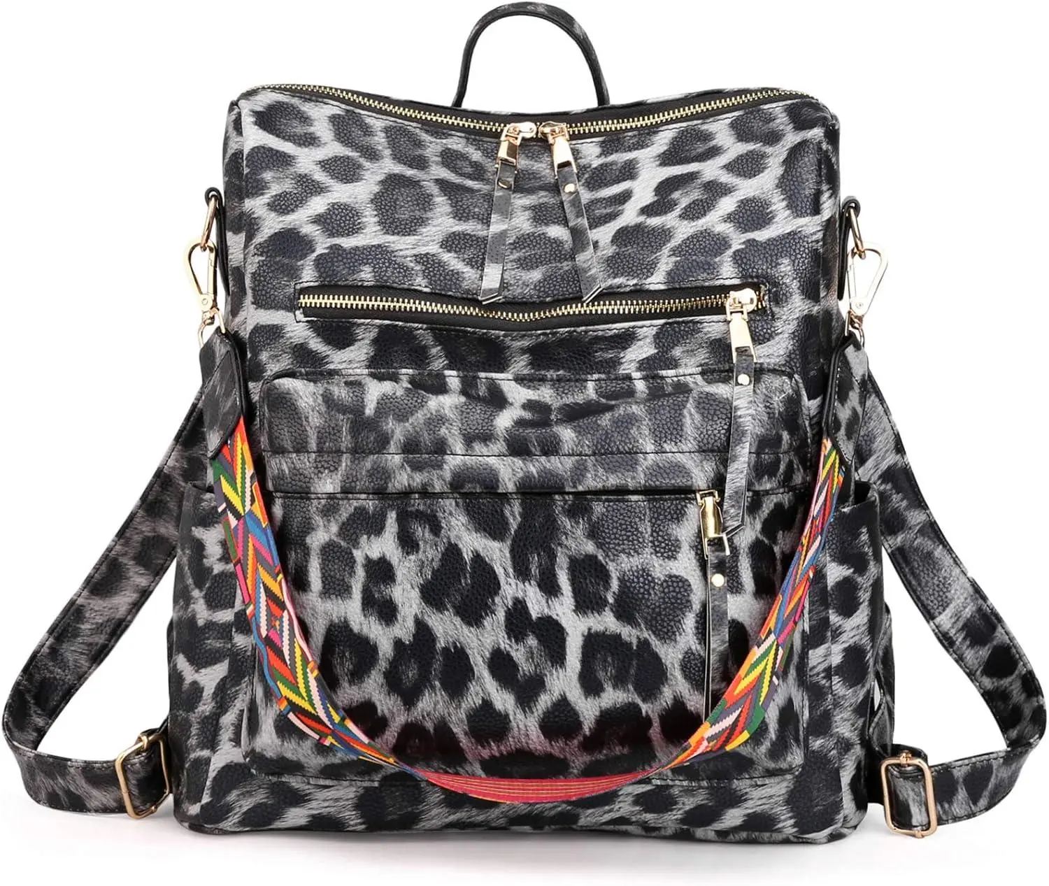 ZOCILOR Women'S Fashion Backpack Purse Multipurpose Design Convertible Satchel Handbags Shoulder Bag Travel Bag