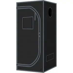 Grow Tent 36"x36"x72" 600D Mylar Hydroponic High Reflective Grow Tents for Indoor  Growing 3x3