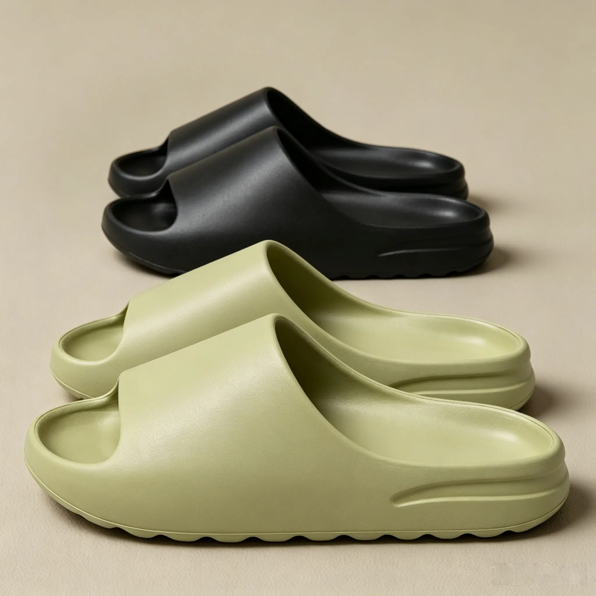 2026 New Unisex EVA Cool Slides Shoes, Durable Thick Sole, Non-Slip, Chic, All Seasons, for Indoors, Party Use, Slippers For Women