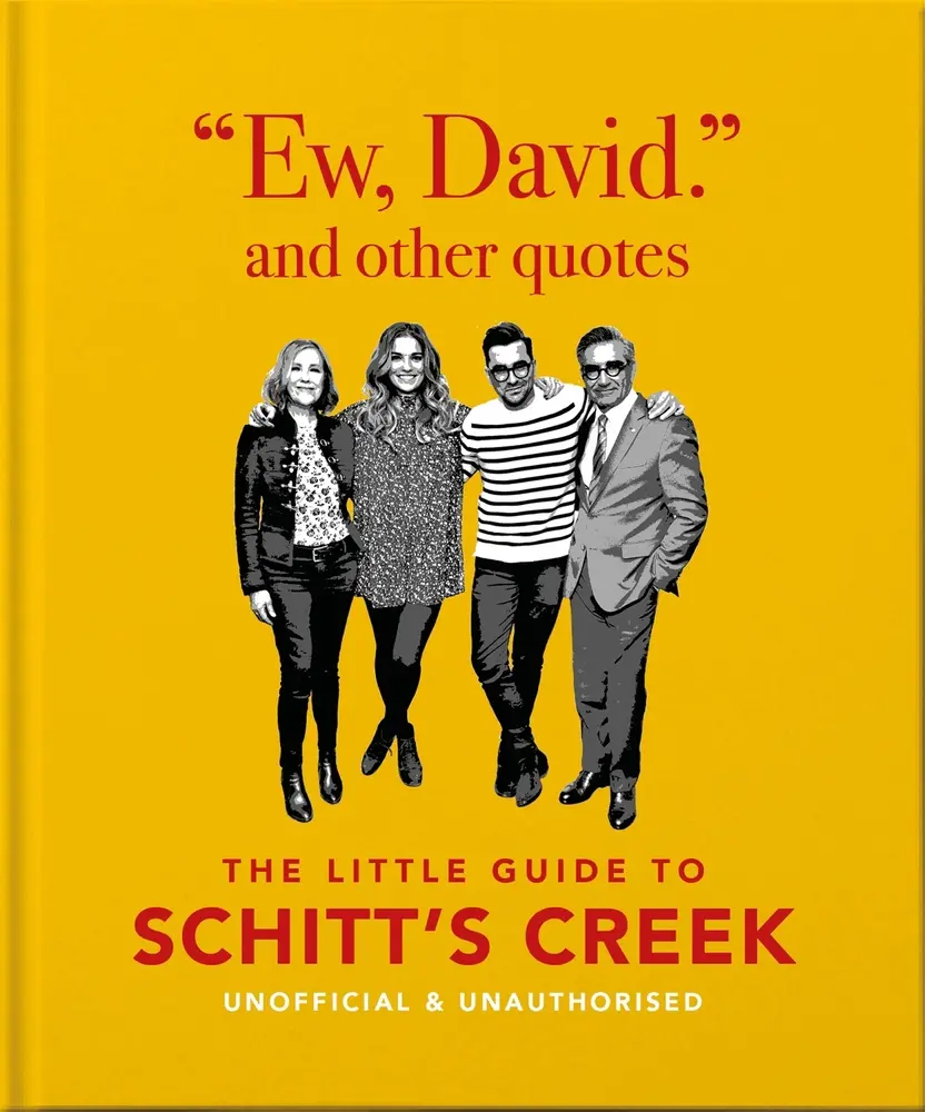 USED Book - Ew, David, and Other Schitty Quotes: The Little Guide to Schitt's Creek by Oh (Hardcover) - english