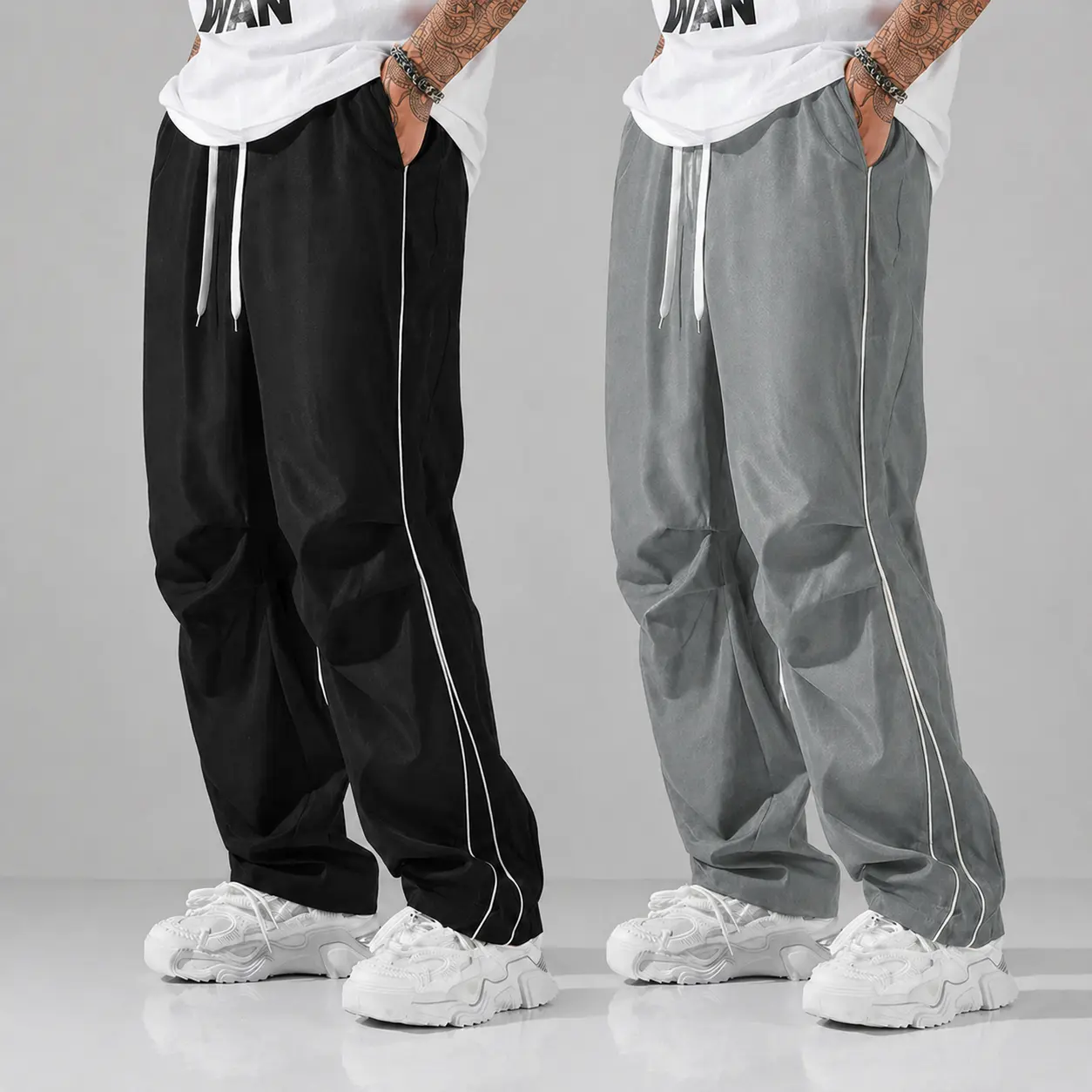 Black + Gray