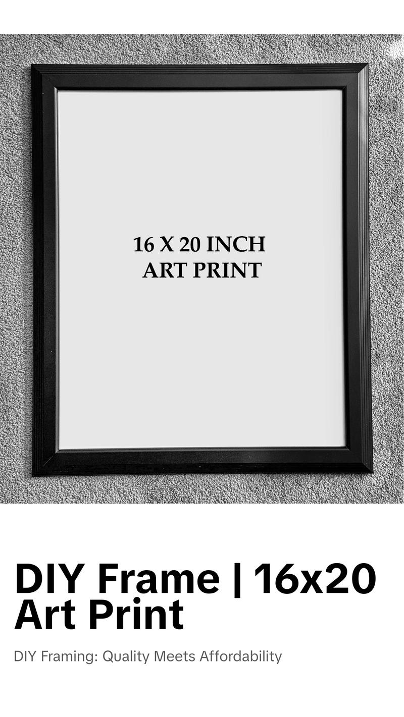 DIY FRAME UPGRADE | 16X20 Art Print