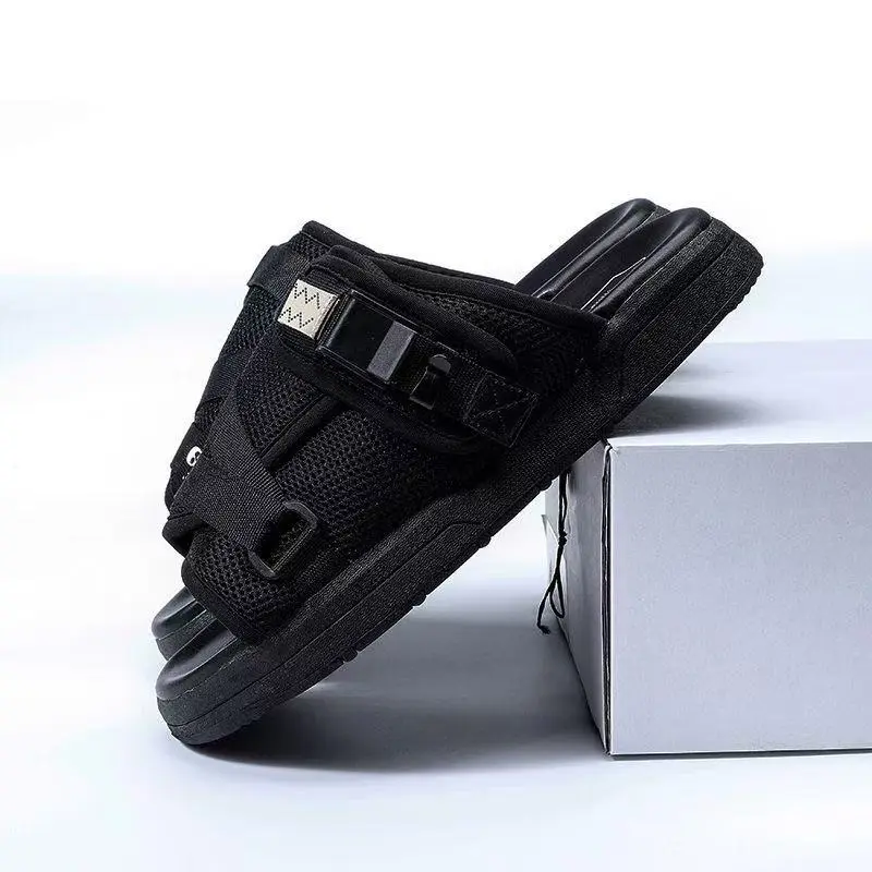Reflective Slides for Men and Women Reflective Sandals with Adjustable Straps, Arch Support & Anti-Slip Sole, Comfortable Footwear for Wide or Narrow Feet, Light-Up Slide Sandals for Day & Night Wear
