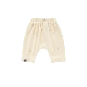 Baby Terry Harem Pants | Cream