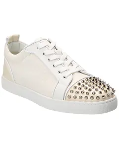 Christian Louboutin Louis Junior Spikes Orlato Leather Sneaker