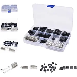 620 Pack 2.54mm Dupont Jumper Connectors Male Female Crimp Pin Terminal Kit 250V 3A 1-12Pin Dupont Cable Jumper Wire Pin Header Housing Kit - Home Improvement.