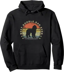 Best Doodle Dad - Dog Lover Owner Labradoodle GoldenDoodle Pullover Hoodie