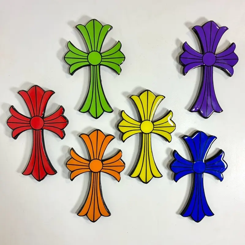 Holy Cross epoxy wall art