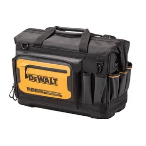 DeWalt  33 Pocket Black & Yellow Ballistic Nylon All-Purpose Tool Bag