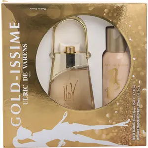 Udv Gold Issime Set-Eau De Parfum 2.5 Oz & Deodorant Spray 4 Oz For Women