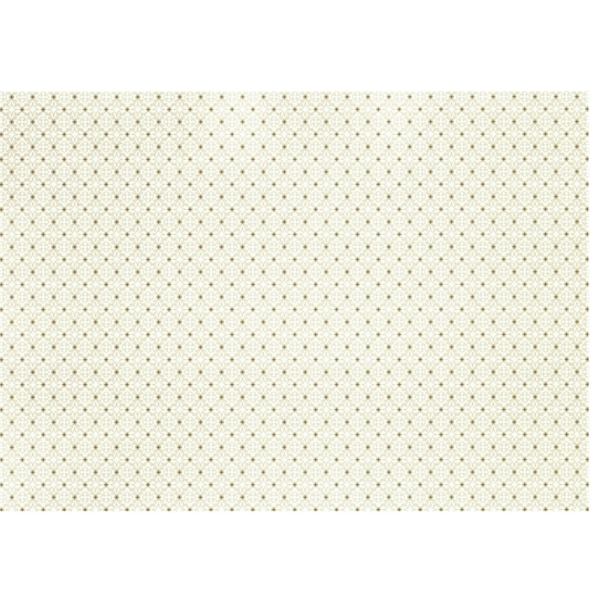 Dollhouse Wallpaper Brodnax "Gathering" Beige Cream Neutral 1:12 Scale Miniature