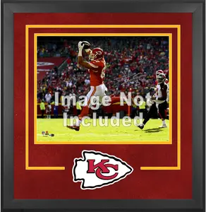 Kansas City Chiefs Deluxe 16" x 20" Horizontal Photograph Frame with Team Logo