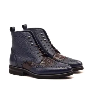 Len Military Brogue Boots Len Military Brogue Boots