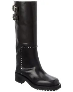 DNU PACK Jimmy Choo Brooklyn KB 50 Leather Knee-High Boot