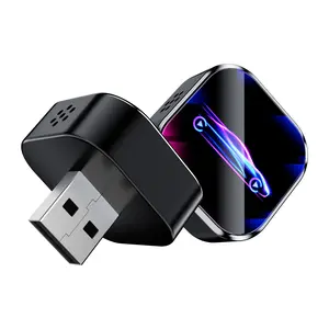 【YURNLV】2026 New Universal CarPlay Wireless Adapter, compatible with iPhone and Android phones, plug and play, automatic connection, supports hands-free calling.