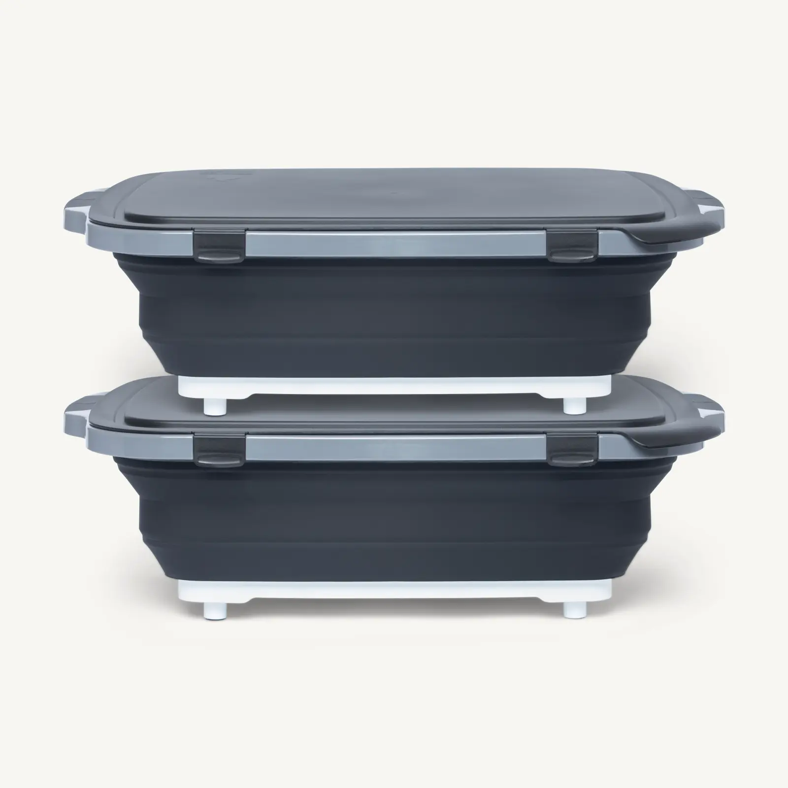 XL Prep Tub Bundle (2-Pack) – Collapsible BBQ & Meal Prep Containers XL Prep Tub Bundle (2-Pack) – Collapsible BBQ & Meal Prep Containers