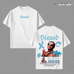 Blessd Si Sabe Graphic T-Shirt, Soft Cotton Unisex Tee, Latin Trap Reggaeton Streetwear Shirt, Urban Music Fan Merch, El Bendito Aesthetic Outfit, Hip Hop Latin Style Gift