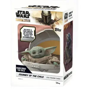 1 (One) TOPPS The Mandalorian: Journey of the Child Trading Cards Blaster Box
