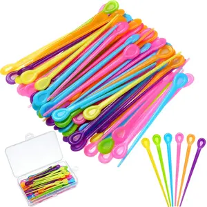 180 Pieces Brush Roller Pick Plastic Roller Pick Hair Curler Pin for Hair Curling Styling Accessories