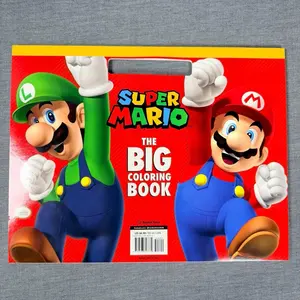Super Mario: The Big Coloring Book by Random House Paperback 48 Pages.