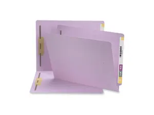 Smead Manufacturing Company SMD25540 Color Fastener Folder- .75in. Exp- Letter- Lavender