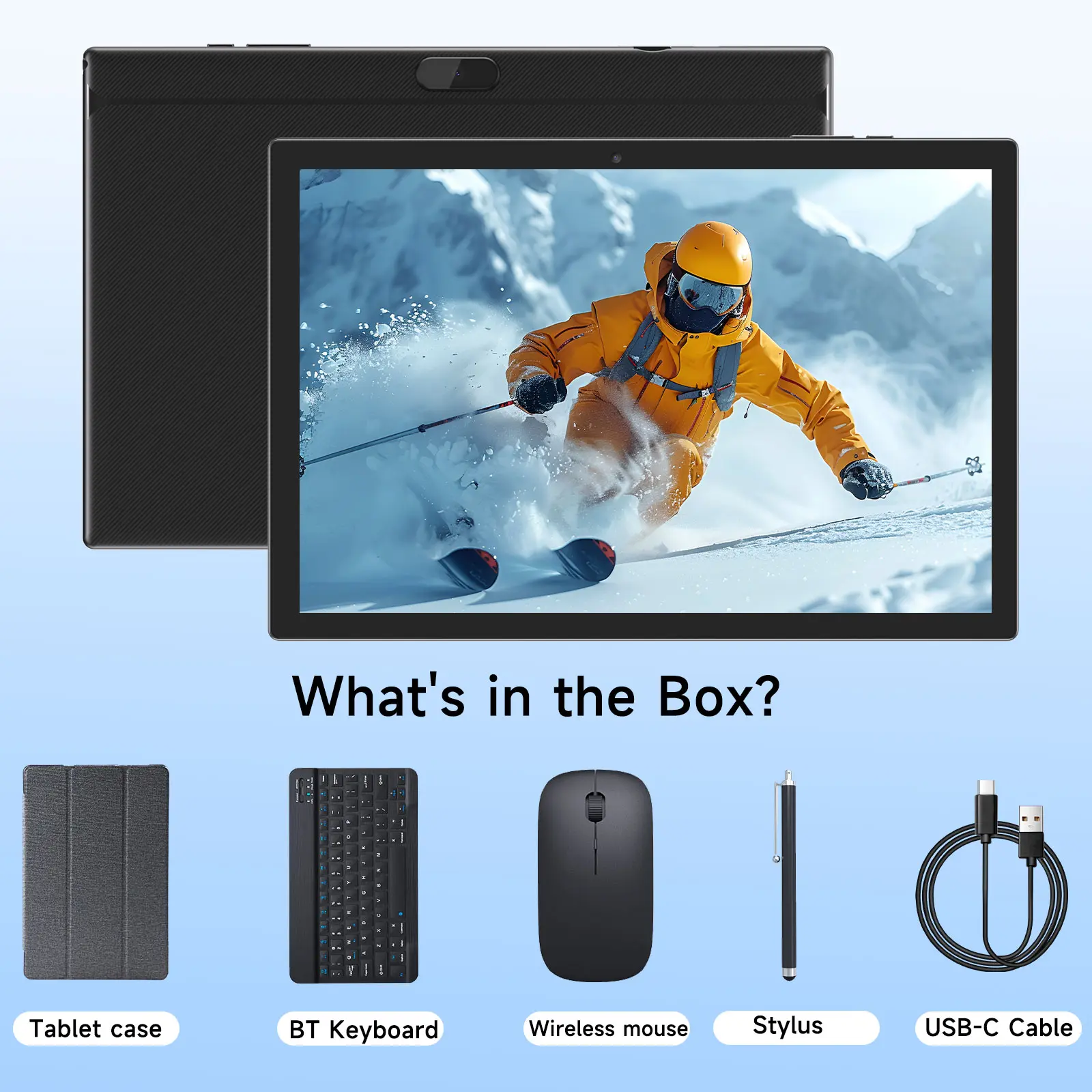 PEICHENG 2026 Android 15.0 Tablet with 10.1