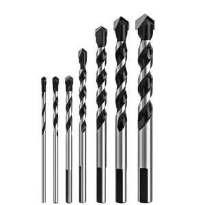 Universal Drill Bit Set – Tungsten Steel Drill Bits with Storage Case,Impact Driver Bit Set for Easy Installation & Quickbit Replacement
