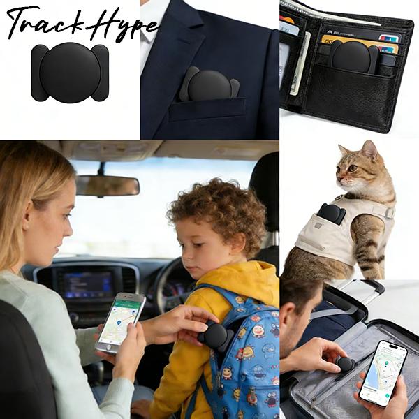 Never Lose Anything! Magnetic GPS Tracker for Car, Bike, Luggage, Kids & Pets. 1-Year Battery, No Monthly Fee, iOS.