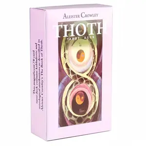 Thoth Tarot Cards, Tarot Card Set, Classic Deck for Divination & Meditation, High-Quality Design, Perfect for Beginners & Experts, Ideal Gift for Enthusiasts