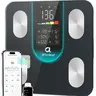 Arboleaf Bathroom Smart Scales with 4-Electrode BIA for Accurate Weight & Fat Measurement 7-in-1 Display BMI Body Fat Muscle Mass 14 Metrics App Trend Tracking Max 400lb Healthcare