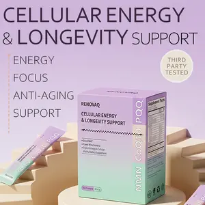 Renovaq Cellular Energy & Longevity Support dietary supplement box
