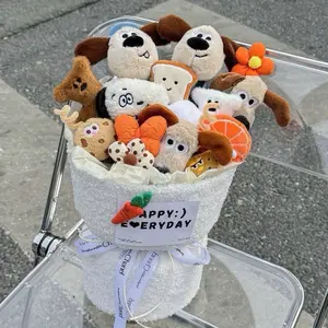 Adventure Dog Bouquet Plush free Bag & Light
