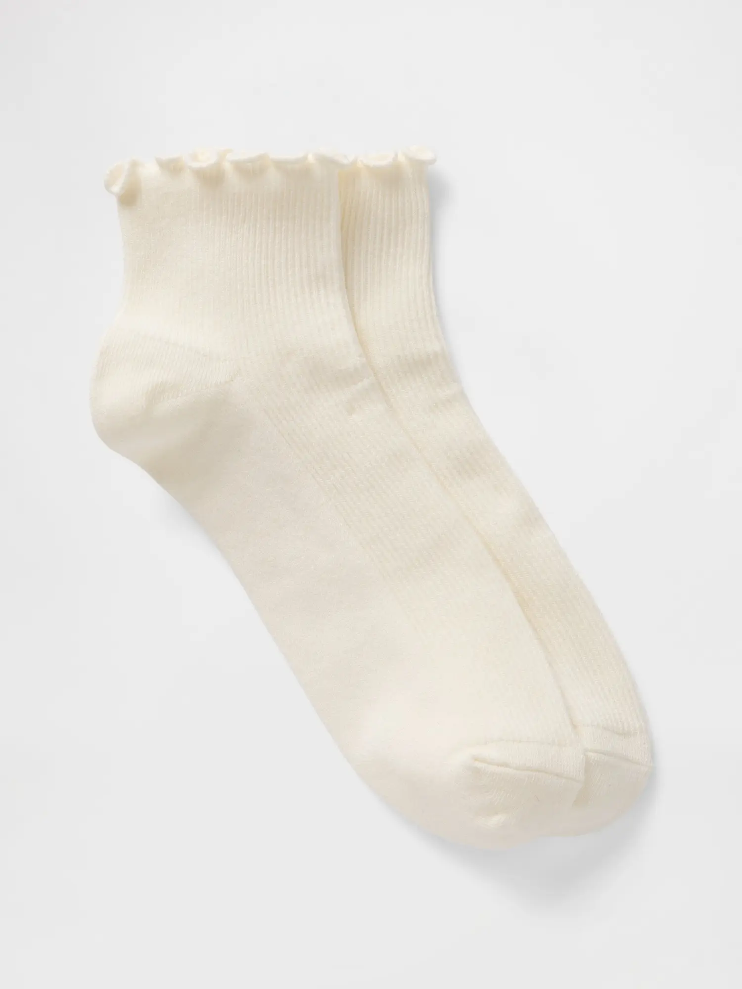 Gap Women's Ribbed Ruffle Socks